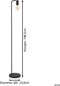 EGLO Cranley 1 - Vloerlamp - E27 - Dimbaar - Zwart - H 148,5 cm (1 stuk)