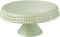 J-Line bord Cake - taartplateau - keramiek - groen - medium
