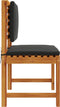 vidaXL - Tuinstoelen - zonder - Armleuningen - met - Kussens - - - Set - van - 2 - - - Massief - Acaciahout