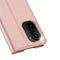 Dux Ducis - Slim bookcase hoes - Geschikt voor Xiaomi Poco F3 - Rose Goud