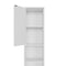 Badkamerkast met legplanken afm. 185 x 30 x 30 cm