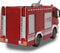 Jamara Brandweerwagen Rc Mercedes-benz Antos 29 Cm 1:26 Rood