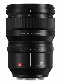 Panasonic Lumix S Pro 50mm f/1.4 - Prime lens - Spatwaterdicht - Stofbestendig