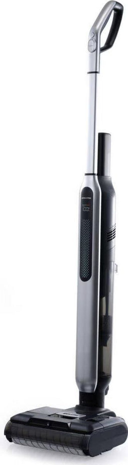 Miostar Combi 7000 - 3‑in‑1 Draadloze Vloerreiniger - Stofzuigt Dweilt Zuigt Vuil Water - Zilver/zwart