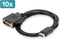 Digitus AK-990900-020-S DisplayPort-kabel Adapterkabel DisplayPort-stekker, DVI-D 24+1-polige stekker 2.00 m Zwart