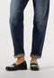 BRONX Frizo - Dames Loafers - Zilver embellishments - Zwart/White