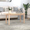 vidaXL - Salontafel - 110x55x45 - cm - massief - grenenhout