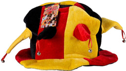 GER PE - Hoed met beker - Unisex zwart / rood / geel