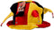 GER PE - Hoed met beker - Unisex zwart / rood / geel