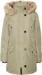 VERO MODA VMSTORM - 3/4 PARKA Dames Jas - Maat L