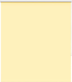 vidaXL - Rolgordijn - verduisterend - 140x175 - cm - stofbreedte - 136,6 - cm - geel