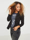 VERO MODA VMJULIA LS BLAZER - Dames Blazer - Aangesloten met knoopsluiting - Zwart