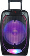 N-GEAR The Flash 1510 - Karaoke Speaker met Lichteffecten - Zwart