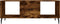 vidaXL - Salontafel - 102x50x40 - cm - bewerkt - hout - gerookt - eikenkleurig