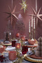 House of Seasons Rocco Kandelaar - H32,5 x Ø11,5 cm - Aluminium - Goud