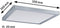 Paulmann Atria - LED-paneel 300x300 mm 16,5W 1450lm 2700K dimbaar - Chroom mat