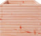 vidaXL - Plantenbak - 90x60x49,5 - cm - massief - douglashout