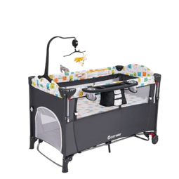 Coast Multifunctionele Baby Ledikant 5-in-1 - 76 x 108,5 x 83 cm - Grijs