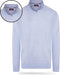 Pierre Cardin - Heren Sweaters Mock Pullover - Blauw - Maat L