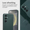 Accezz Samsung Galaxy S24 - Leather Bookcase 2-in-1 met Magnetische Ring - Cedar Green