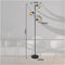 Globo TOKKI - Vloerlamp - 3-Lichts E14 40W - Matt zwart