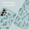 iMoshion Hoesje Geschikt voor Samsung Galaxy A32 (5G) Hoesje Met Pasjeshouder - iMoshion Design Bookcase smartphone - Blauw / Blue Flowers