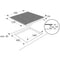Etna KIF670DS - Inductie kookplaat 70 cm - 4 kookzones - Gematteerd glas