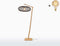 GOOD&MOJO Vloerlamp Cango - Bamboe - 80x60x176cm - Scandinavisch,Bohemian - Staande lampen voor Woonkamer - Slaapkamer