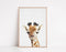Dieren kinderkamer posters - 6 Posters - A4 21x30 cm - Stevig papier - Safari (6 stuks)