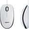 Logitech M100 - Draadloze muis - Optische tracking 1000 dpi - Wit