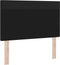 vidaXL - Hoofdbord - Simpel - Design - Zwart - 100 - cm - Kunstleer