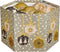 House of Seasons - Cadeau Set Kerstballen - Onbreekbaar - Beige/Zwart (14 stuks)