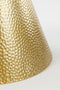 House of Seasons Kerstboomrok - L50 x B30 x H26 cm - Gehamerd metaal - Goud