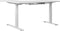 DESTIN - Verstelbaar bureau - Wit - Rechts - 160 cm - Spaanplaat