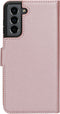 Mobiparts Galaxy S21 - Wallet Case - Saffiano motief - Roze
