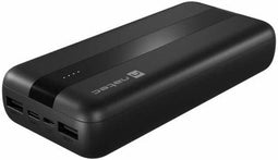 Natec Trevi - Powerbank 20000 mAh - 2x USB-A uitgangen en 1x USB-C in-/uitgang