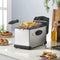 Royalty Line® EFT2000 Friteuse 3 Liter - Frituurpan - 2000W - Koude Zone - 2 tot 4 Personen - Koude Zone - Traploos Instelbare Temperatuurregelaar - RVS
