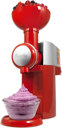 GetIce IJsmachine Rood - IJsmaker - Fruit - Frozen Yoghurt - Dessert - Toetjes