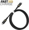 Otterbox Cable USB-C - USB-C 2M - USB-PD 60W - Zwart
