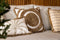 Dutch Decor LEI - Sierkussen 45x45 cm - Natural - bruin - Inclusief binnenkussen
