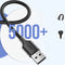 Ugreen 60137 - USB-kabel - Micro USB 2.4 A 480 Mbps 1,5 m - zwart