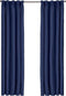 Larson - Luxe blackout gordijn - verduisterend - 150 cm x 250 cm - Donkerblauw