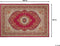 KARAMAN - Laagpolig vloerkleed - Rood - 160 x 230 cm - Polyester