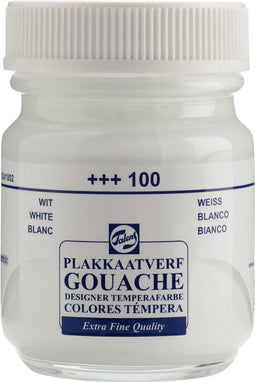 Talens Plakkaatverf Wit 50Ml