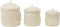 D - Light & Living - Mand MANGALA - Ø36x42cm - Bruin - Set van 3