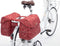 New Looxs Forest Joli Dubbele Fietstas - 37 liter - Rood