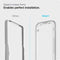 Spigen AGL03377 - AlignMaster Full Cover Glass - 9H gehard glas - Zwart (2 stuks)