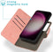 iMoshion Hoesje Geschikt voor Samsung Galaxy S23 FE Hoesje Met Pasjeshouder - iMoshion Uitneembare 2-in-1 Luxe Bookcase - Roze