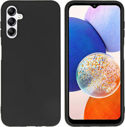 iMoshion Hoesje Geschikt voor Samsung Galaxy A14 (5G) Hoesje Siliconen - iMoshion Color Backcover - Zwart