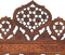 vidaXL - Kamerscherm - 3 - panelen - handgesneden - 120x165 - cm - mangohout - bruin